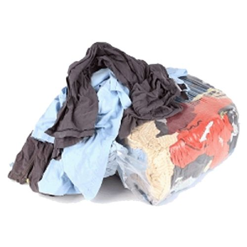 Weiße Baumwolltücher im 10 kg Sack