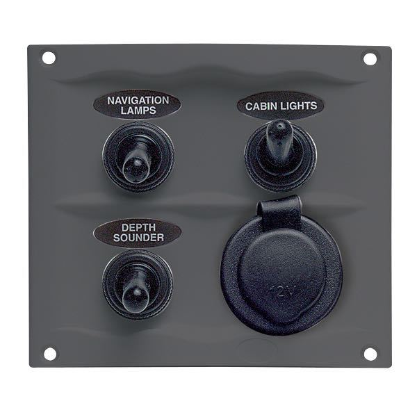 Bep power panel 3 cont.12v output.