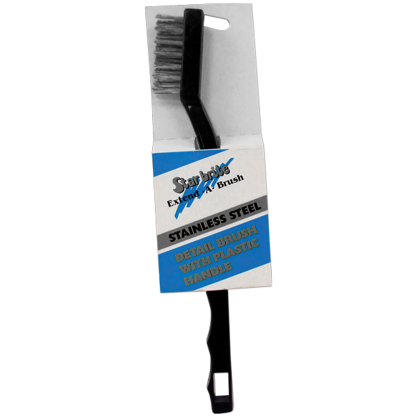 Star brite Minibürste mit RF-Stahlbürsten 1,27 cm L-20 cm