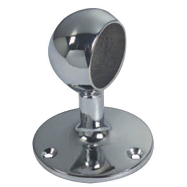End piece chrome-plated brass 30mm stick
