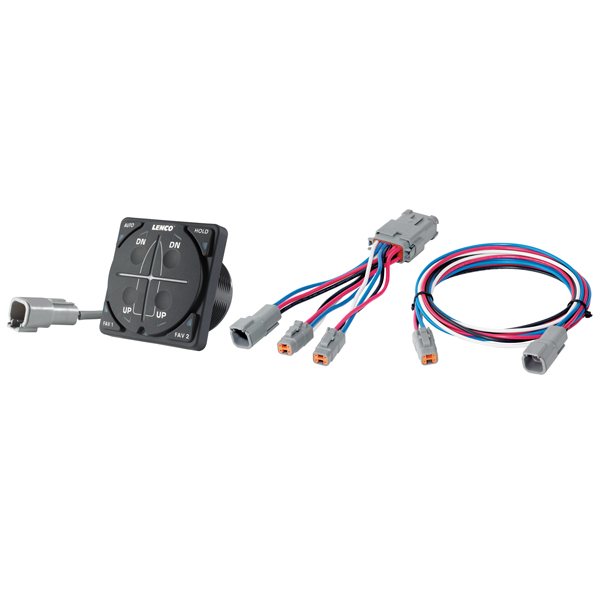 Lenco auto slide flybridge panel with 30 foot cable
