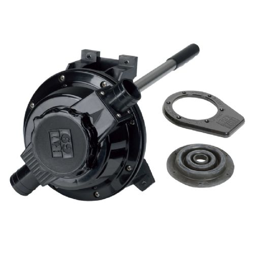 RM69 Håndlænsepumpe senior B sort kappe #303 38mm studs Ca 1 ltr pr pumpeslag Løftehøjde 51/2 mtr