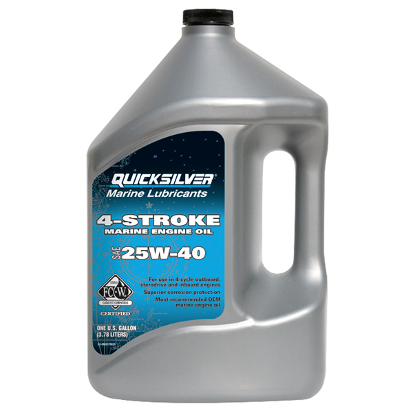 Quicksilver 25W-40 Motoröl Mineral 3,78L