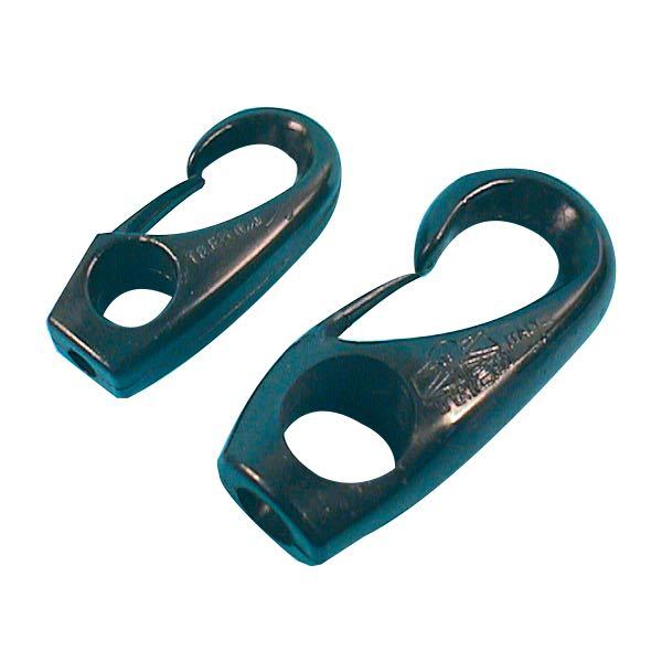 Nylonhaken schwarz 6mm 4St