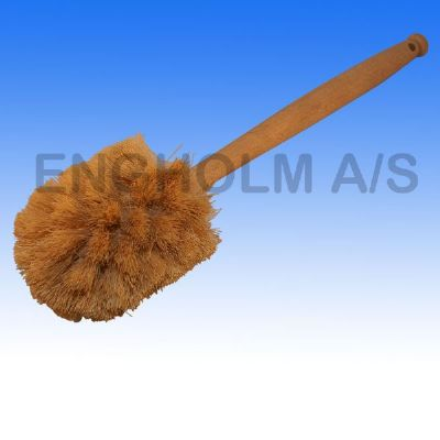 Schrankbürste aus Holz, rund, mit Naturhaar (762)*