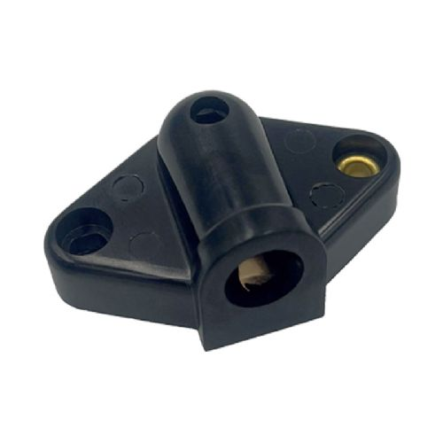 Outlet 1-pole "female" 12V 10A black backlit