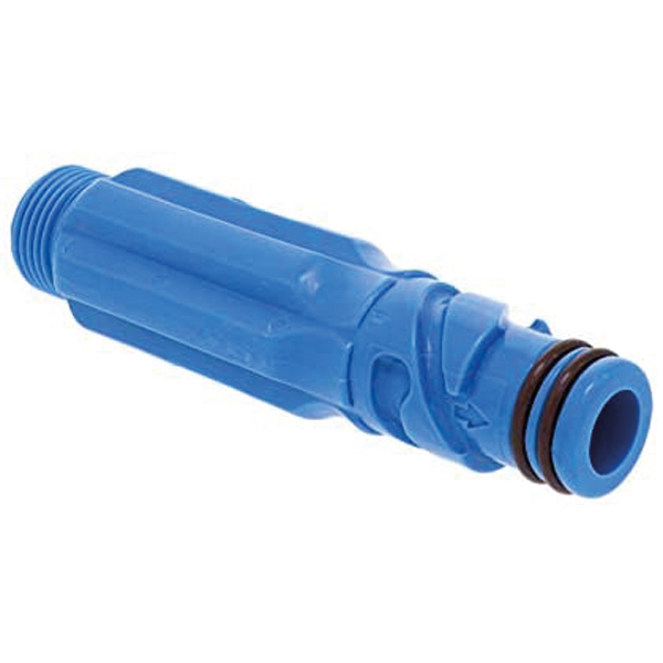 Extra hose connector for Jabsco quick coupling