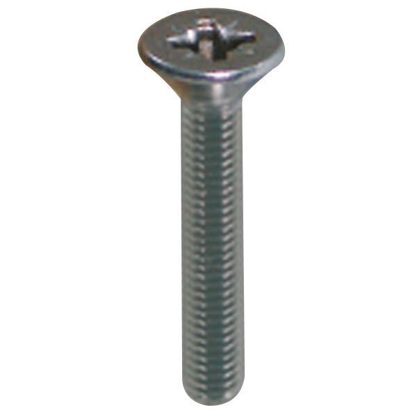 Maschinenschraube US pzd Schlitz 4 x 25 A4 DIN 965-4 10 Stk.