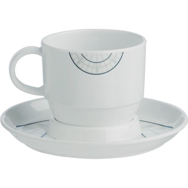 Kaffeetasse mit Untertasse Polaris - 6St.
