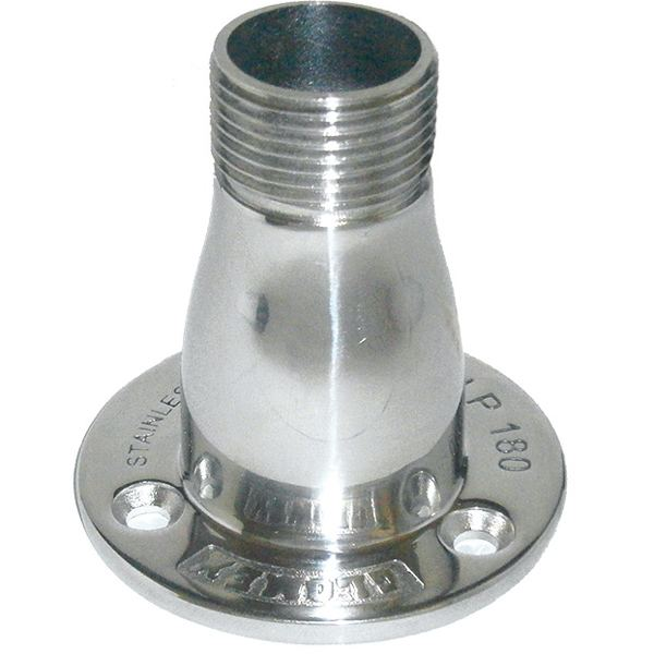Glomex PRM180 heavy-duty antenna mount with 1" thread