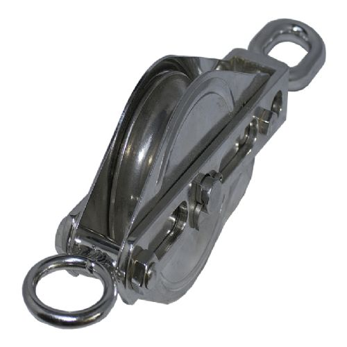 London Block RF W/Eye 1-Piece 125mm