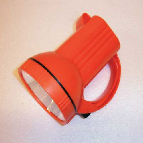 Spotlygte vandtæt og stødsikkert kabinet kryptonpære 4 x "D"-batterier*