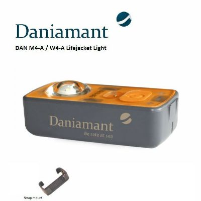 Westelampe mit Clip manuell aktiviert Daniamant M4-A