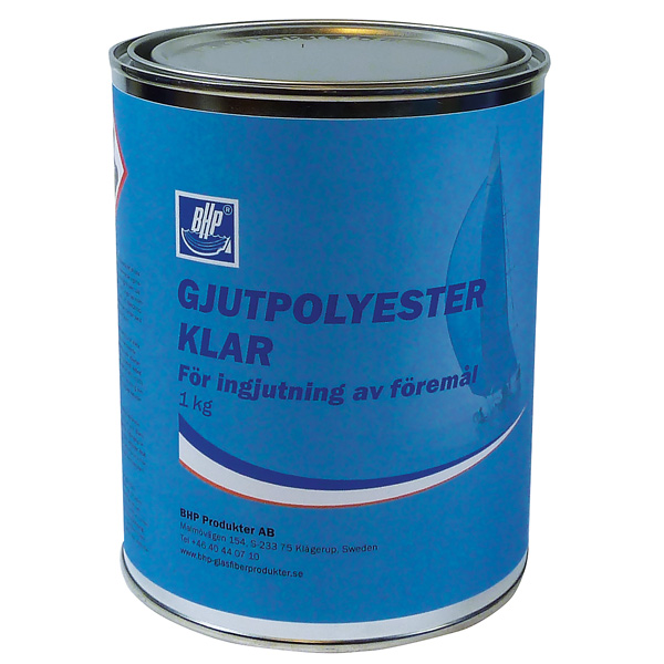 BHP Casting polyester clear 1 kg excl. hardener