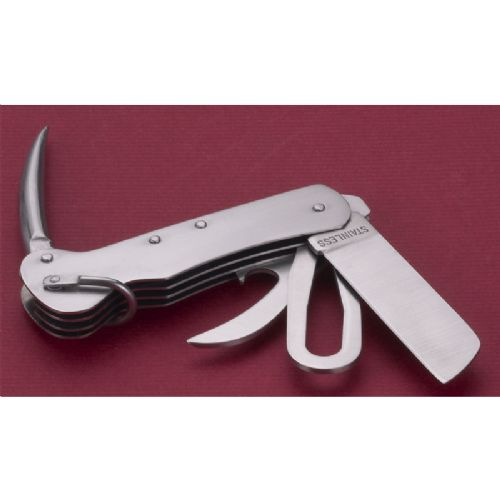 Riggermesser rostfrei mit 6 Funktionen Länge zusammengeklappt 95 mm