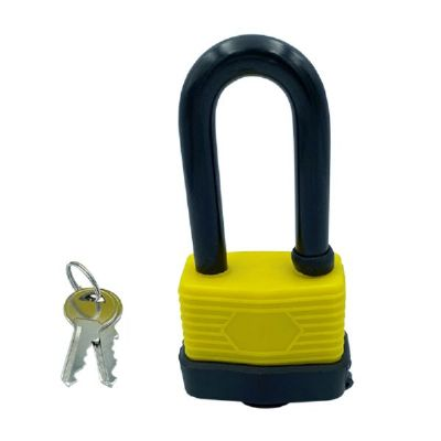 Marine padlock yellow 50 mm