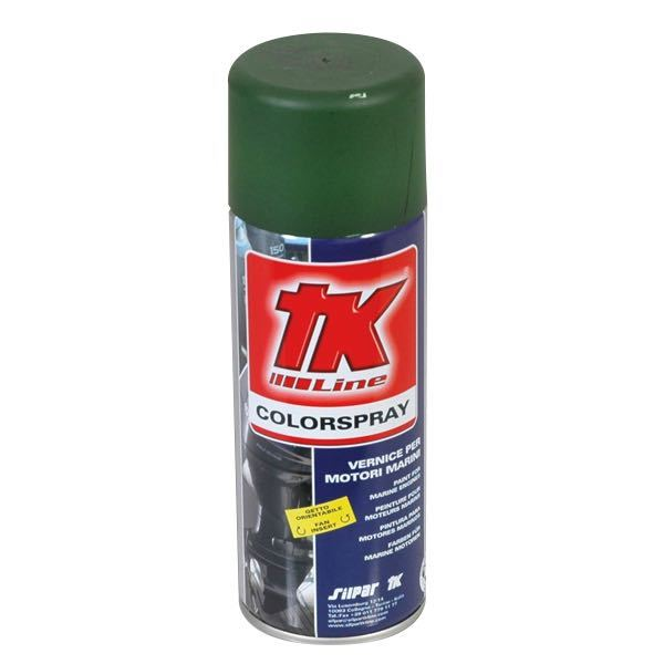 TK spray paint primer green