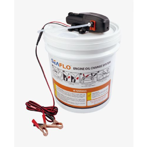 Seaflo Electric Oil Vacuum 5.6 ltr./min. Incl. 14 ltr. collection bucket