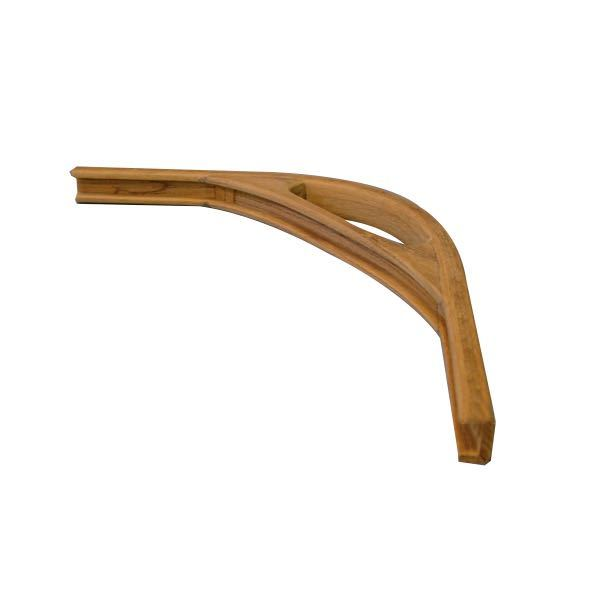 *Teak-Eckgriff 13mm