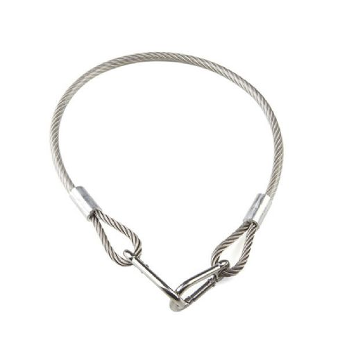 Safety wire plastic coated L:600 mm Max.: 120 kg N0300450