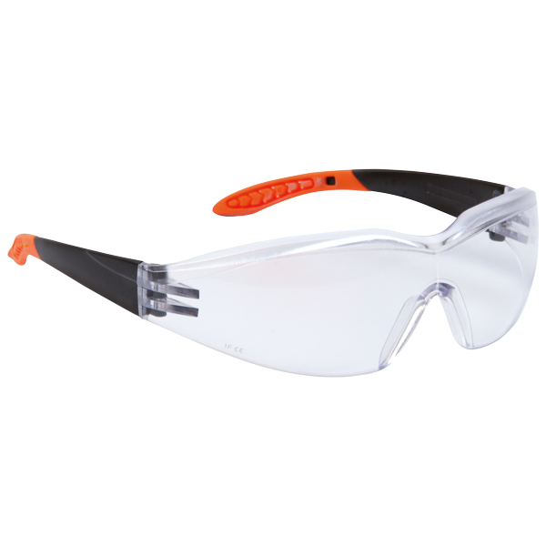 Schutzbrille mit weichen Bügeln