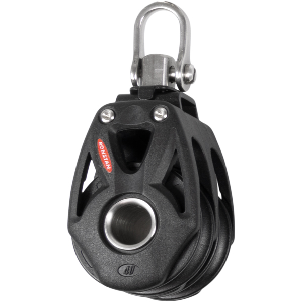 Ronstan Orbit Doppelblock mit Wirbel Serie 40