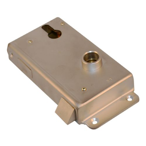 Gehäuseschloss mit schrägem Fall H/U f/Zyl