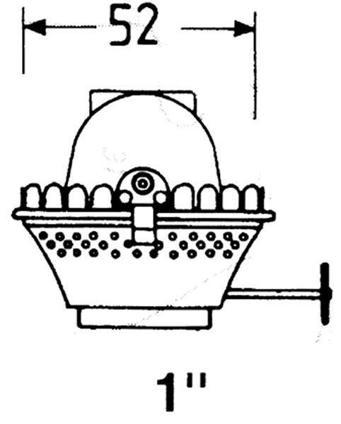 DHR Burner brass for 1