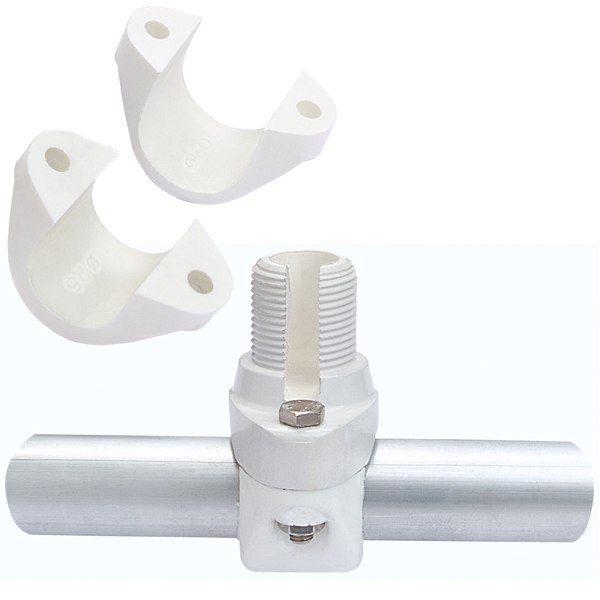 Glomex RA175 Antennenhalterung Nylon für Ø22, 25 & 32mm Rohr