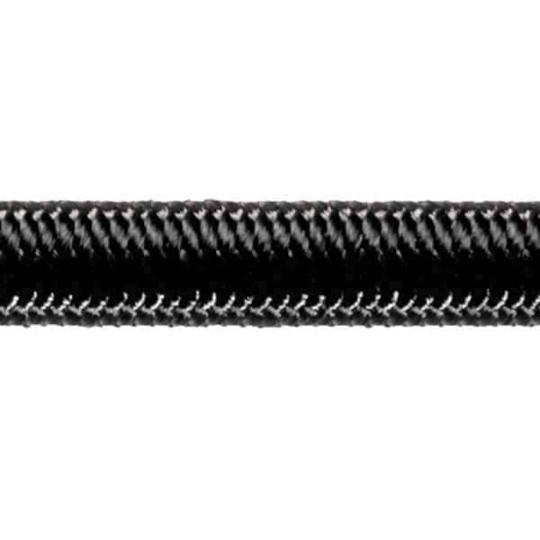 Robline Gummikordel 10mm Schwarz 100m