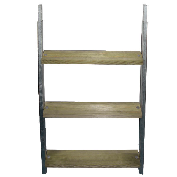 1852 Extension 3 steps for foldable bridge ladder