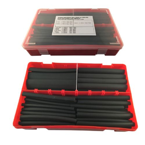 Heat shrink tubing with glue assorted 91 pieces in box