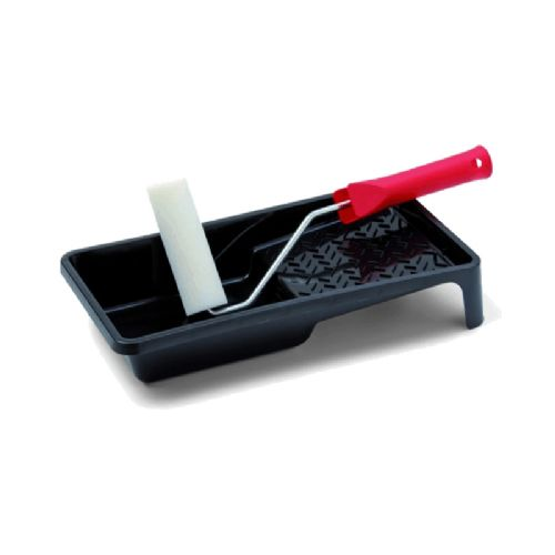 Paint roller set 10cm - superfine foam quality
