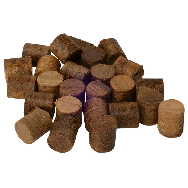 Roca Teakholzstopfen 8mm, 20 Stück