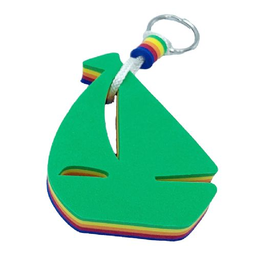 Schlüsselanhänger Segelboot Schaumstoff/Kunststoff