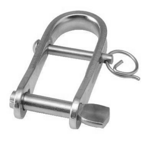 Nøglesjækel rf "D" m/bjælke 6 mm 14 x 25 mm Brud 1500 kg BW180306