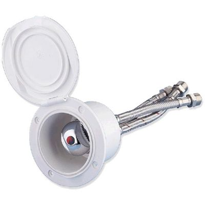 Shower box with mixer white ral 9003 N0174411