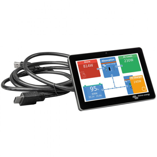 Victron GX Touch 70 Anzeige