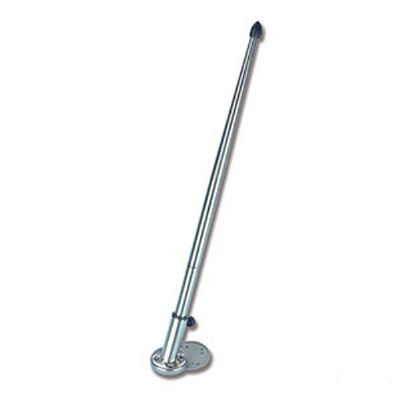 Fahnenmast rf mit Fuß konisch Ø:22 mm x 60 cm N2132060