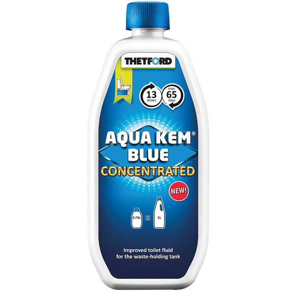 Thetford Toilettenflüssigkeit Aqua Kem Blue konzentriert 0,78 L DK/N