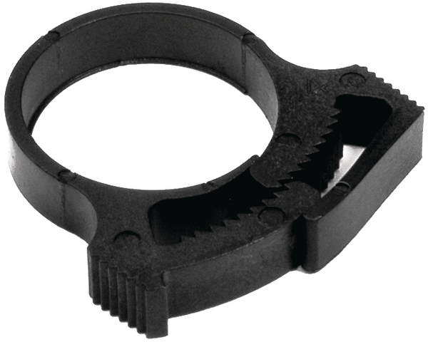 Kunststoffkabelbinder 20,7 - 23,7mm schwarz - 7mm