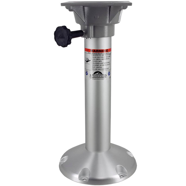 Chair console height 45cm base Ø23cm column Ø73mm aluminum