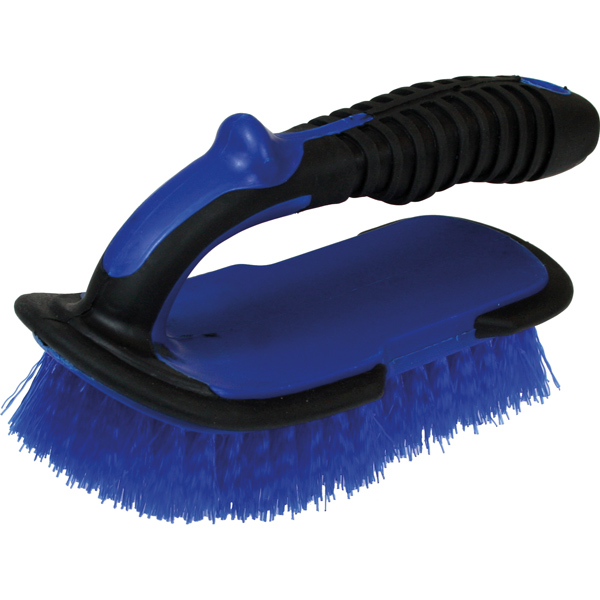 1852 wash brush with handle, stiff bristles 190x90mm h-95mm