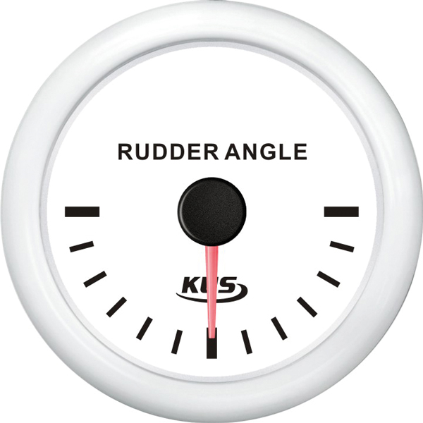 Kus Ruderanzeiger, weiß 0-190ohm, 12/24v