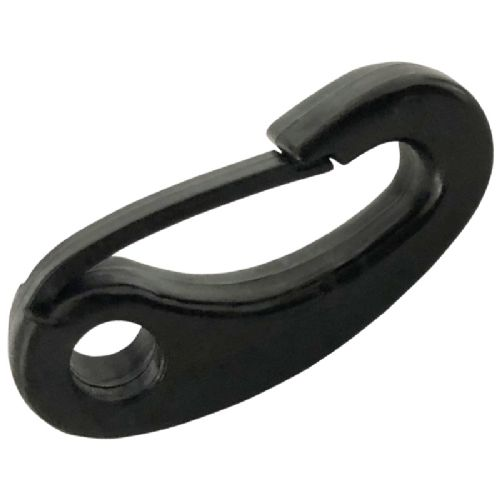 Nylonhaken geschlossen schwarz 8 mm C1308013*