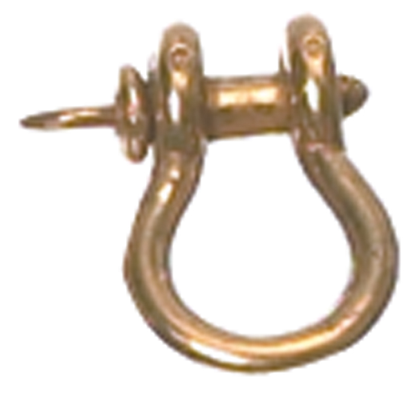 Brass lyre shackle 4mm