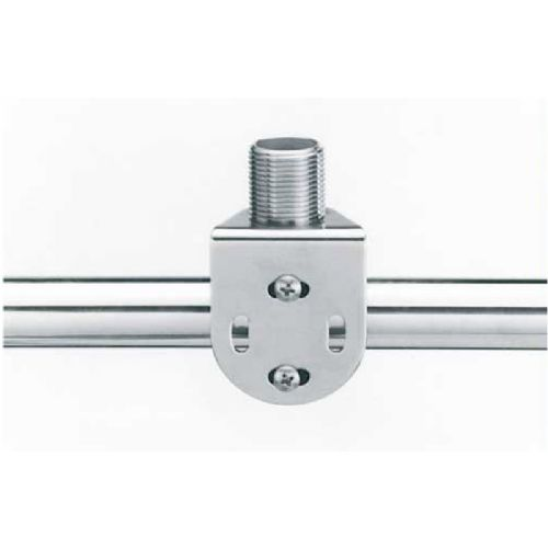 Stainless steel antenna bracket for sea railing