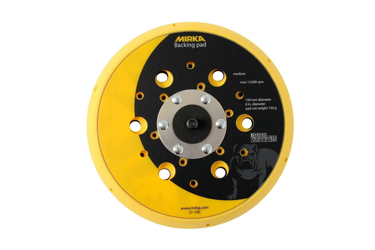Mirka Pad, 150 mm, 5/16 Zoll Griff, 48L, mittel