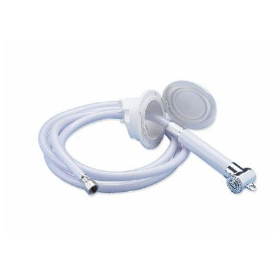 Bruserhoved med slange 2,5 m hvid "Luxor" N0133250