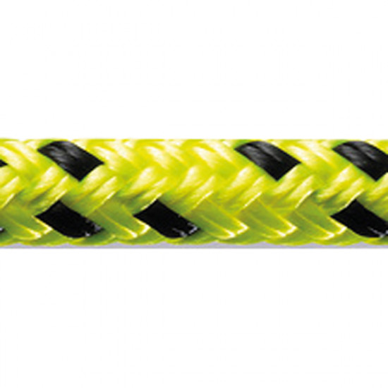 Robline Orion 500 Trimline 6 mm Neon yellow/black 100 meters